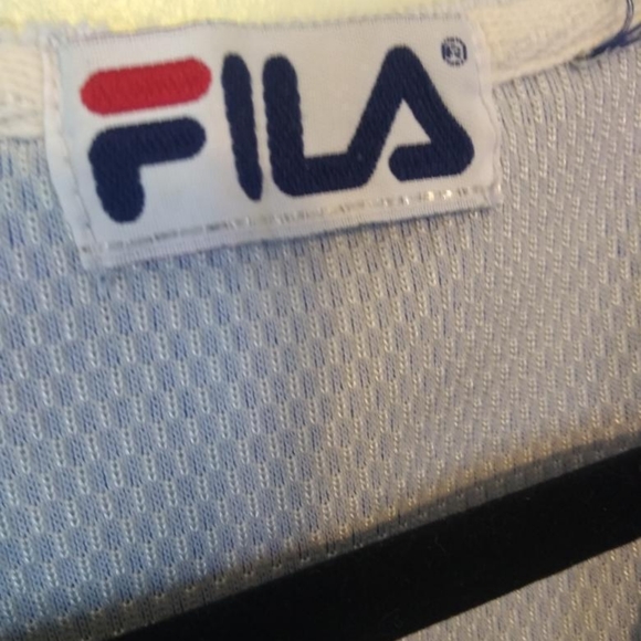 VINTAGE 90s FILA BASKETBALL JERSEY - Picture 6 of 6